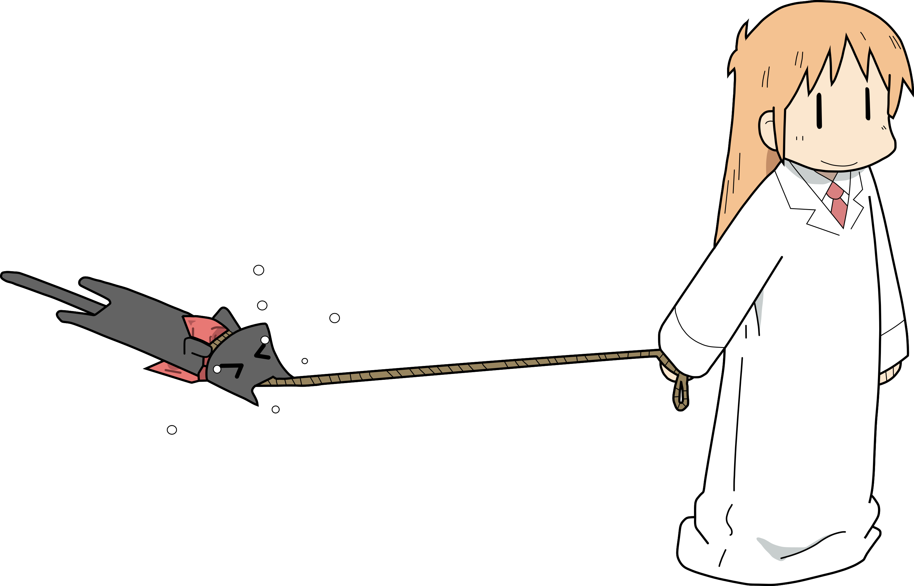 Hakase and Sakamoto | Cursed Decals