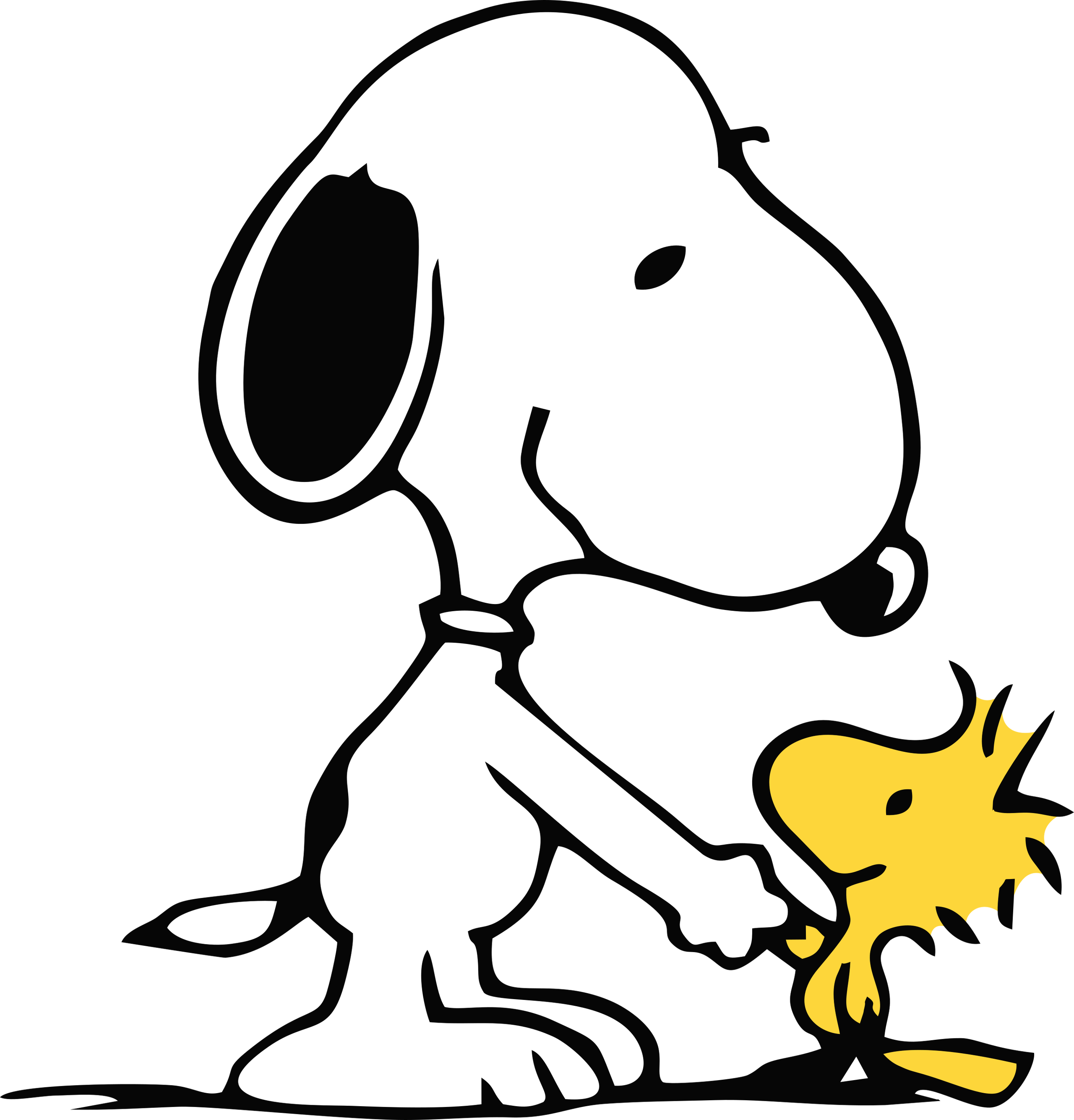 Snoopy an Woodstock | Cursed Decals