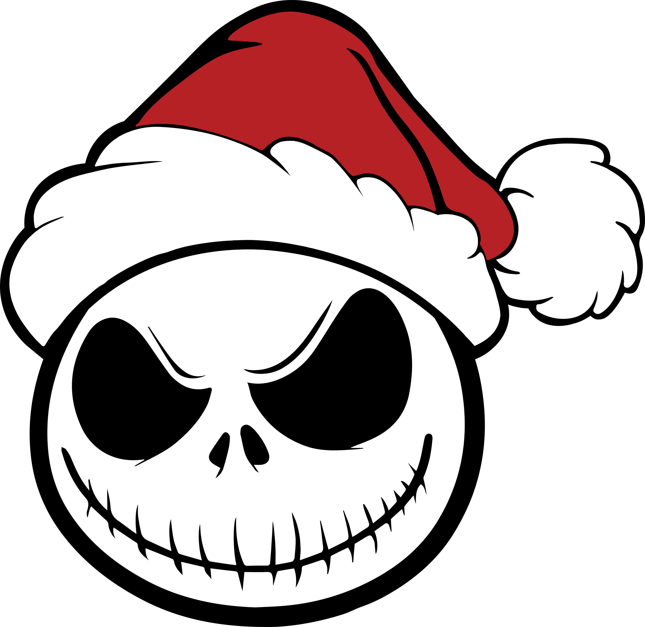 Jack skellington cursed decals